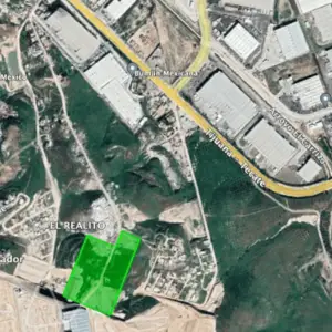 Venta de Terreno Industrial en El Realito, Tijuana, 4.5 Ha.