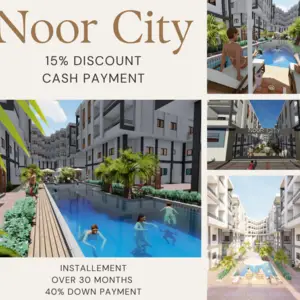 Noor City - 2 bedrooms - 99m2 + 34m2 Garden !