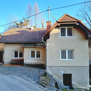 Spacious family house with garage and three outbuildings