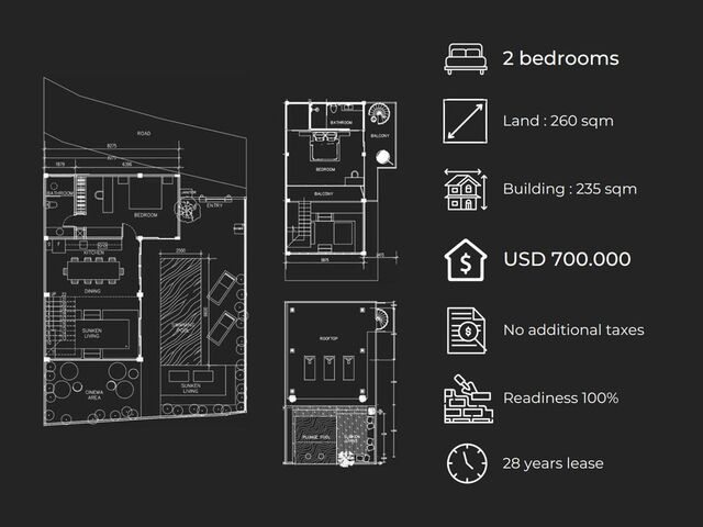 Plan Layout - 2 BR