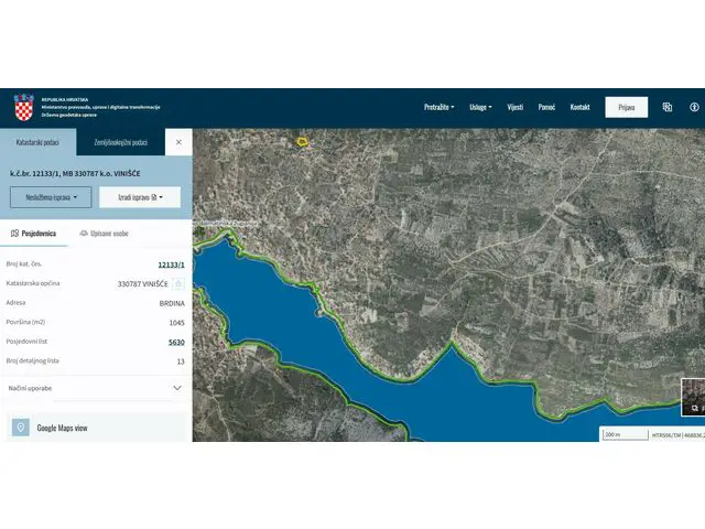 cadastre map 1