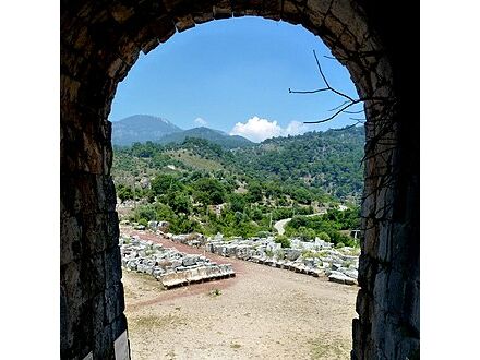 The site of Kaunos