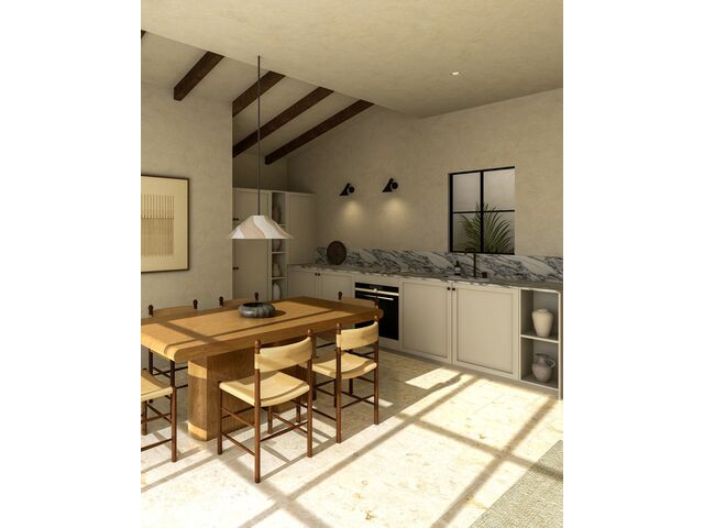 Dining and Kitchen Area