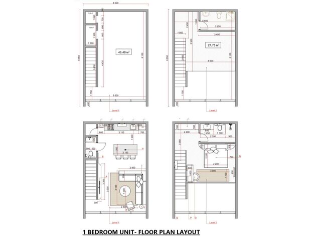 1 Bedroom Unit